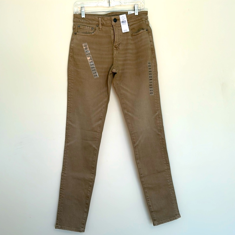 AE American Eagle Airflex + Athletic Skinny Jeans Sable Wash